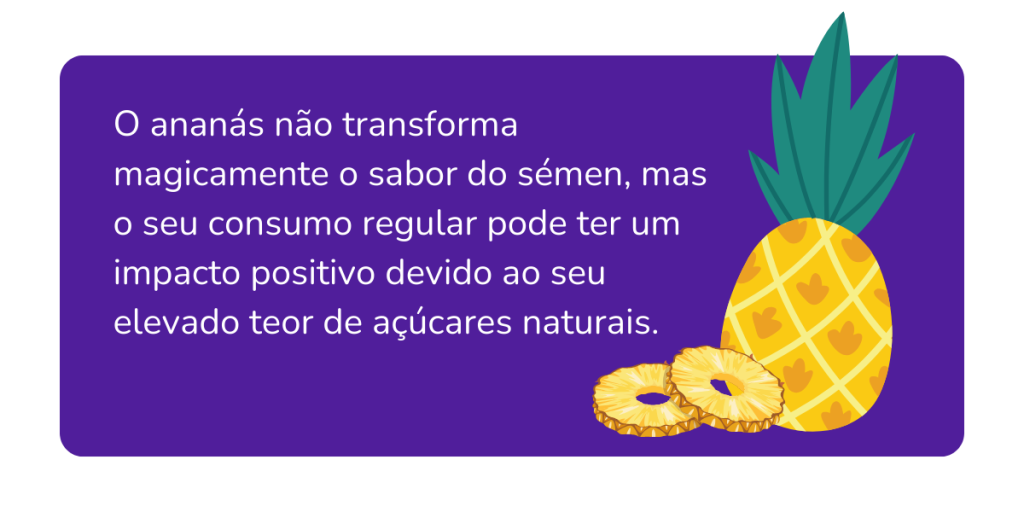 Ananás e sémen: comer ananás afeta o sabor do sémen?