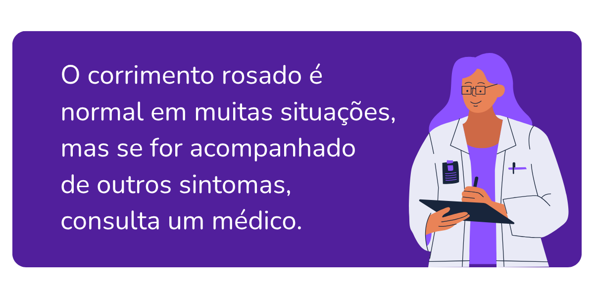 corrimento-rosado
